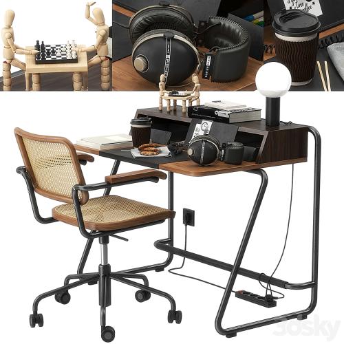 Thonet s1200 desk set