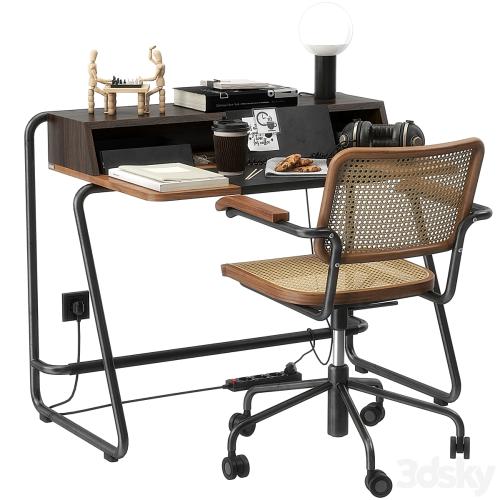 Thonet s1200 desk set