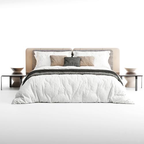 Bed Minotti Tatlin Soft