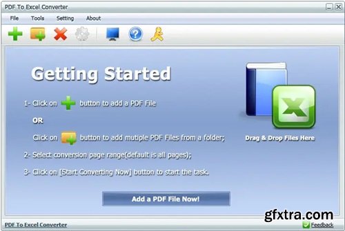 PDF To Excel Converter 4.9.2