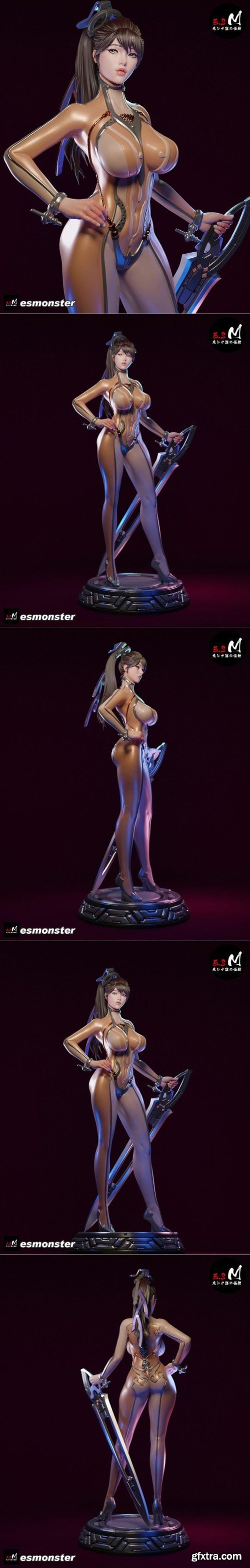 E.S Monster – Eve Stellar Blade – 3D Print Model