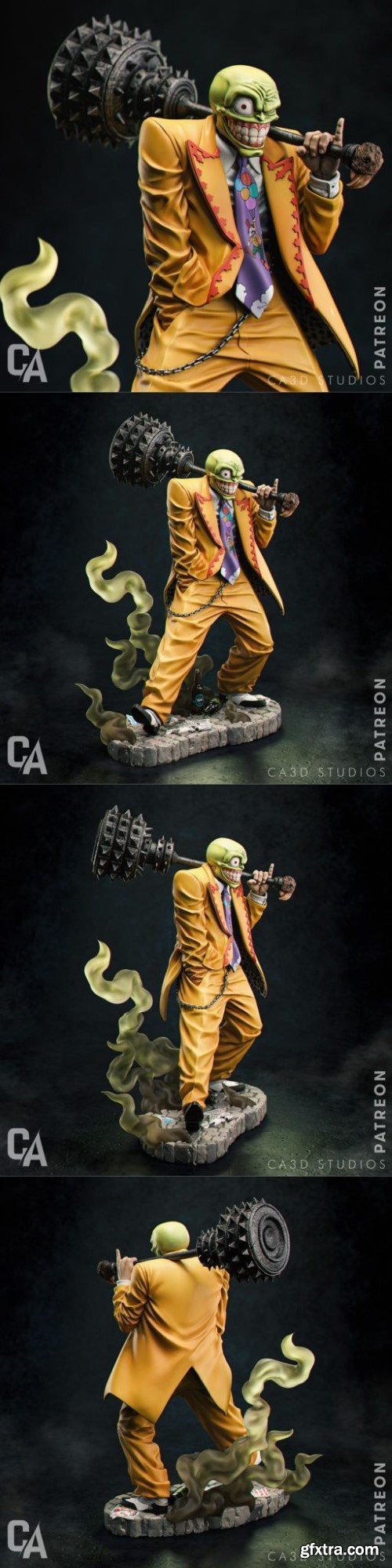 Ca 3d Studios – The Mask – 3D Print Model