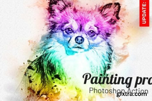 Painting Photoshop Action