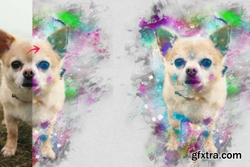 Pet Watercolor Art Plugin 2