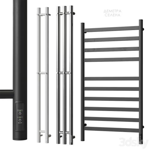 Heated towel rail Point Demetra Selena