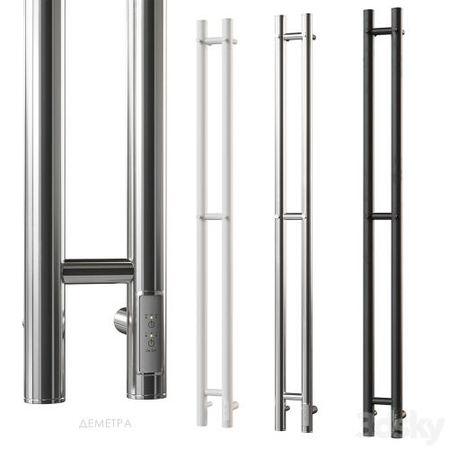 Heated towel rail Point Demetra Selena