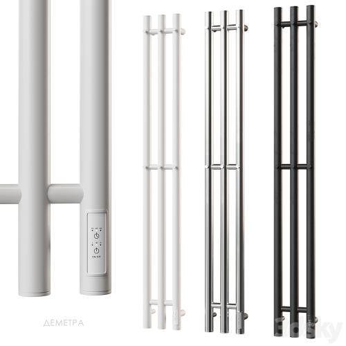 Heated towel rail Point Demetra Selena