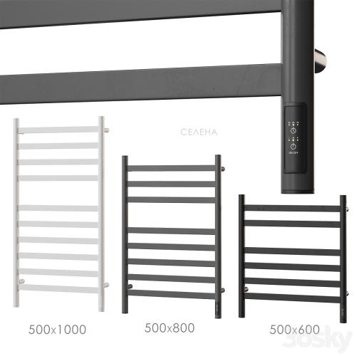 Heated towel rail Point Demetra Selena