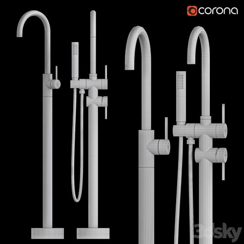 REA ORTIS | Floor-standing washbasin faucet