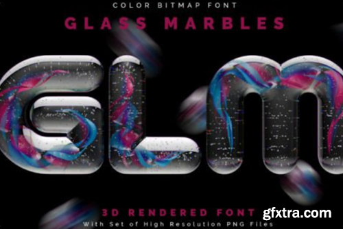 Glass Marbles Font