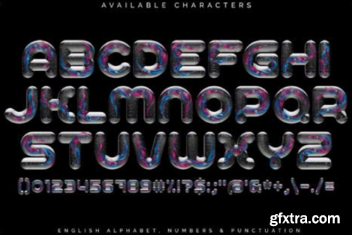 Glass Marbles Font