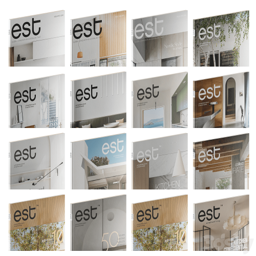 EST Architecture And Design Magazines Set