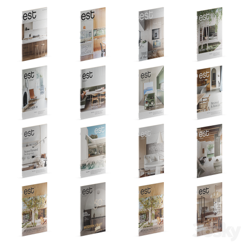 EST Architecture And Design Magazines Set