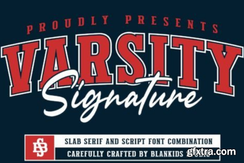 Varsity Signature Font