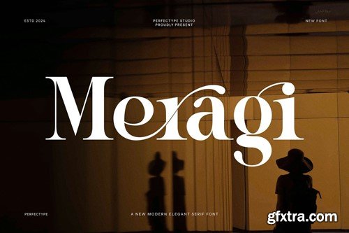 Meragi Modern Serif Font 3UM8VFL