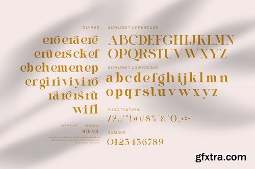 Meragi Modern Serif Font 3UM8VFL