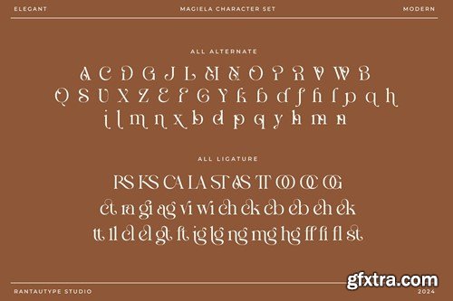 Magiela Elegant Serif Font 97JMDVV