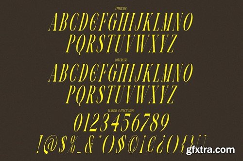 VOLTUNE Elegant Condensed Serif CUTQAXW