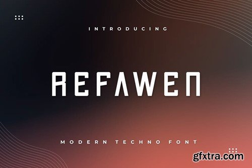 Refawen Font PT8LK5F