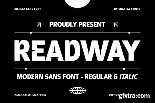 Readway - Modern Sans Font L42BBDF