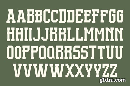 Supportex - Sport Baseball Font QFKRRPP