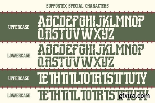 Supportex - Sport Baseball Font QFKRRPP