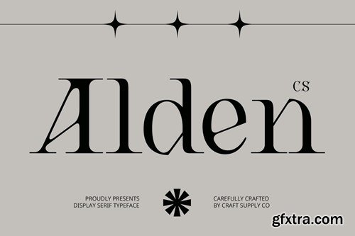 CS Alden – Display Serif Font MBLFG39