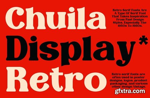 Chuila - Serif Retro Font 4WDHC9L