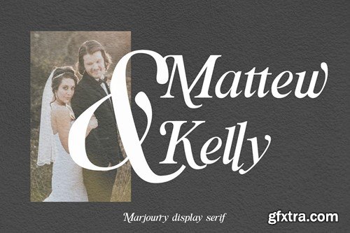 Marjourry - Modern Serif Display Font JAALY9M