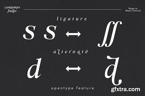 Marjourry - Modern Serif Display Font JAALY9M