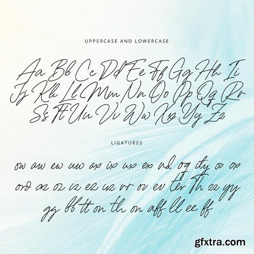 Andromecha - A Handwritten Script Font JMFEQGD