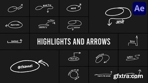 Videohive Highlight And Arrows for After Effects 53628574