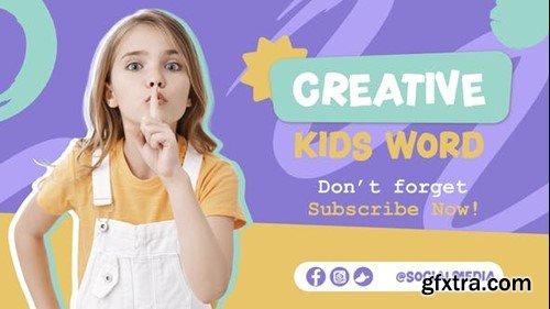 Videohive Kids Blog Intro Promo 53577498