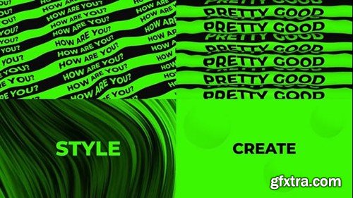 Videohive Abstract Text And Backgrounds 53617793