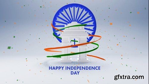 Videohive Indian Independence Day Logo 53620844