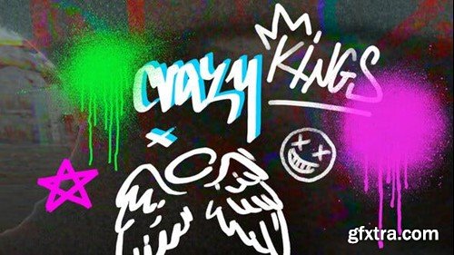 Videohive Grunge Graffiti Scribbles Pack 53409359