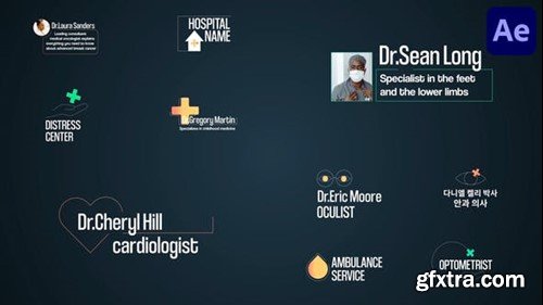 Videohive Medical Titles for After Effects 53592886