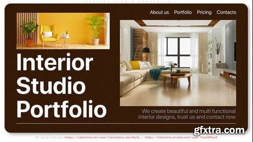 Videohive Interior Studio Portfolio 53647676