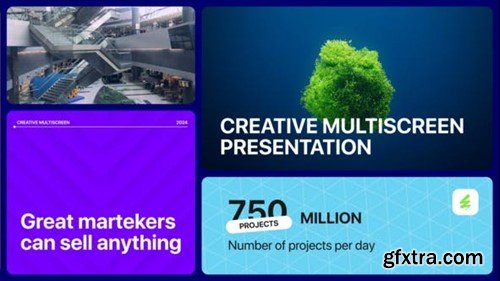 Videohive Creative Multiscreen Opener 53668374