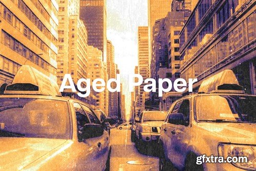 Aged Paper Photo Effect 4645MNA