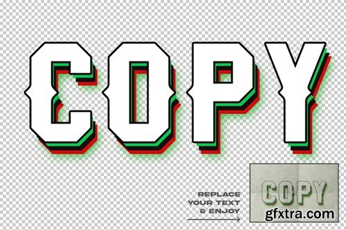 Halftone Editable Text Effect Layer Style JNE4Y5Y