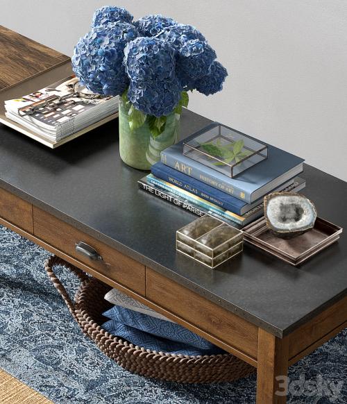 Pottery barn CHANNING COFFEE TABLE