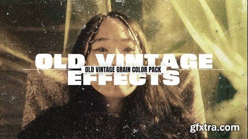 Videohive Old Vintage Grain Color Efects Pack 53688630