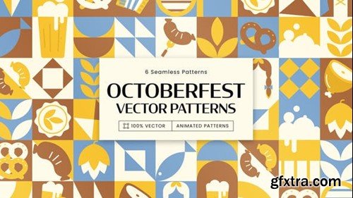 Videohive Oktoberfest Animated Background Patterns 53592168