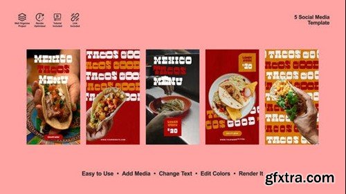 Videohive Taco Instagram Stories 53671982