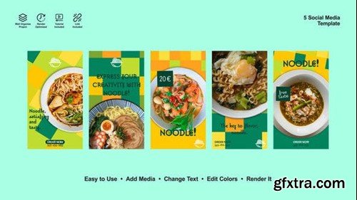 Videohive Noodle Instagram Stories 53671957