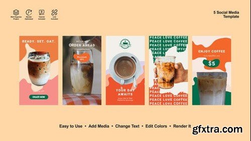 Videohive Coffee Instagram Stories 53671542