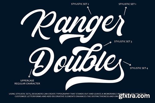 Brader Bold Script Font JS45ARK