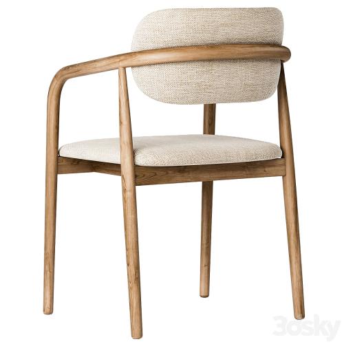 Natural Beige Dining Chair