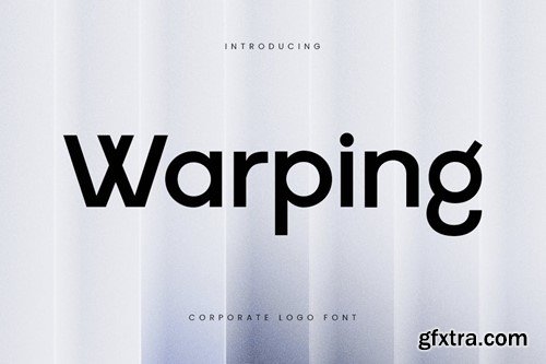 Warping - Corporate Logo Font 9HK67X9